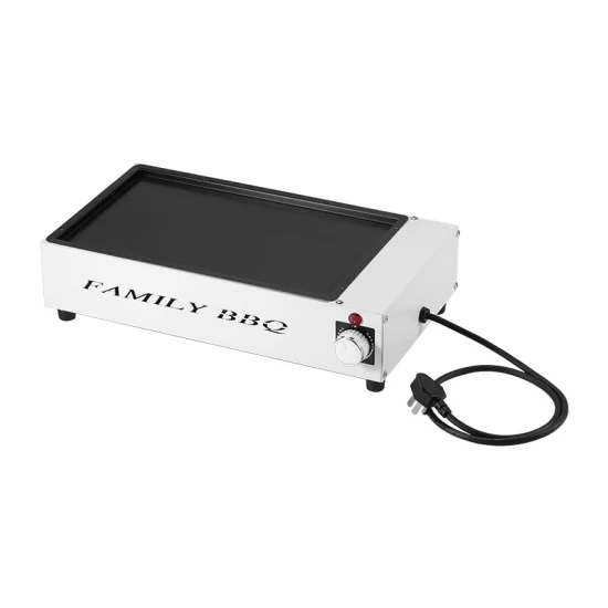 Family BBQ with Top Griddle of Distributor Wholesale Price Commercial Electric BBQ Grill Machine for Home Cook Environmental Electric Barbecue Grill
