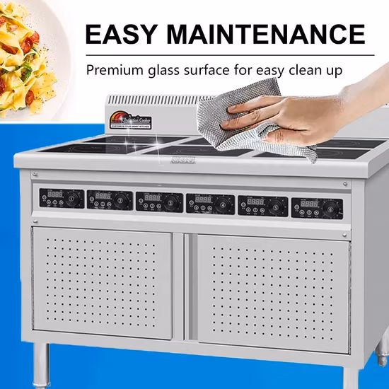 Electric Range Cooker 4-Hotplate with Electric Oven Eh-887A
