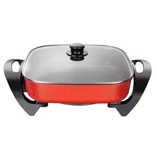 Multifunction Electric Non Stick Multi Frying Pan Multi Function Electric Fry Pan Multifunctional Frying Pan Square Hot Pan Electric Heating Pan Electric Pans