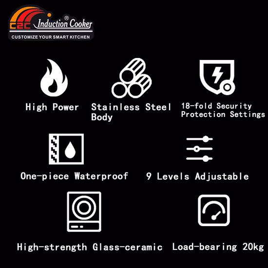 Restaurant Professional P Industrial Induction Electric Stove